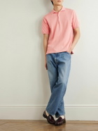 Beams Plus - Cotton Polo Shirt - Pink