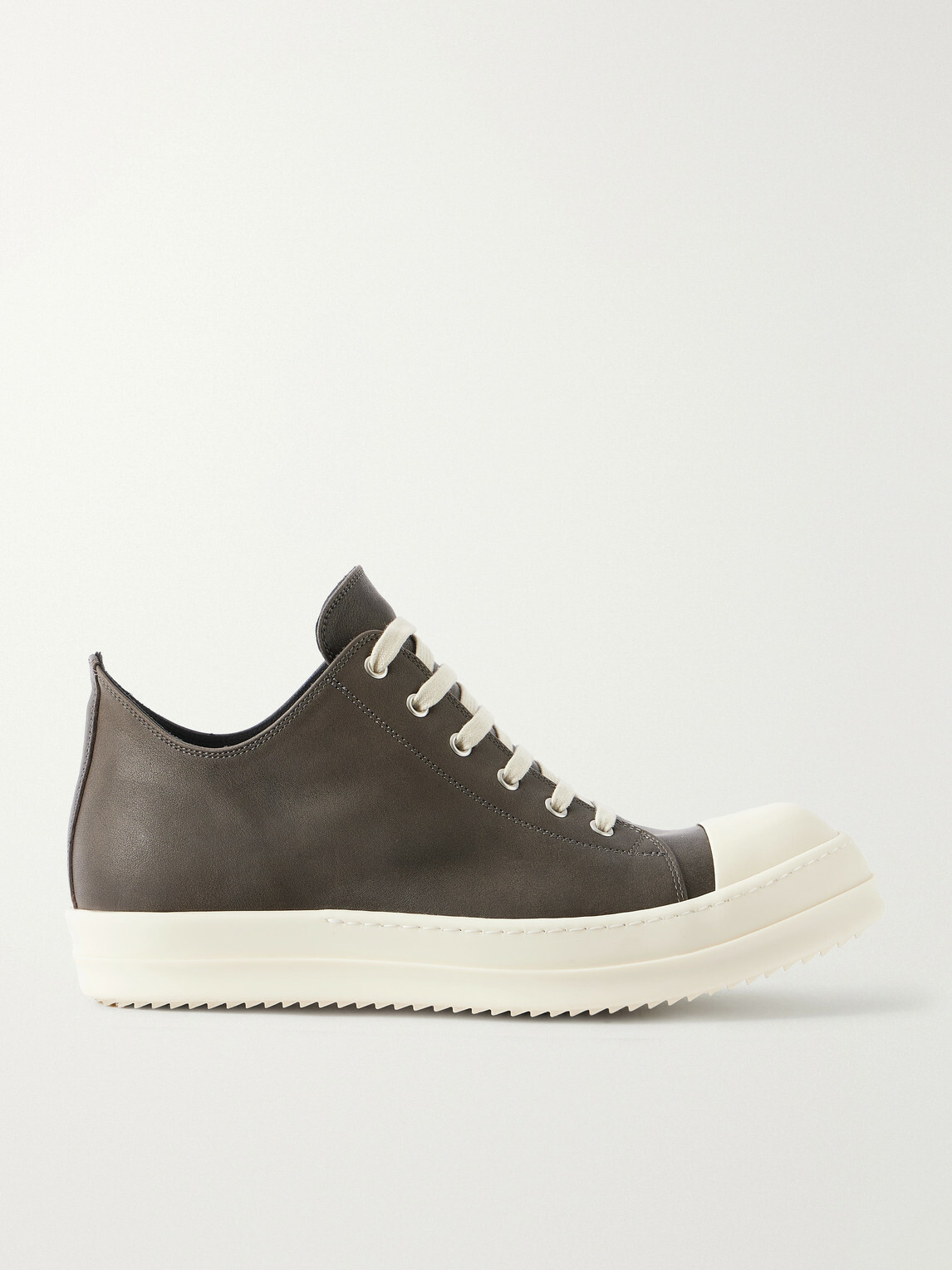 Rick Owens - Ramones Sneakers Leather Sneakers - Brown