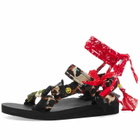 Arizona Love Women's Straps Trekky Sandals in Multi