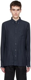 TOM FORD Navy Slim-Fit Shirt