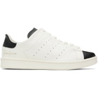 Y-3 White & Black Diagonal Stan Smith Sneakers