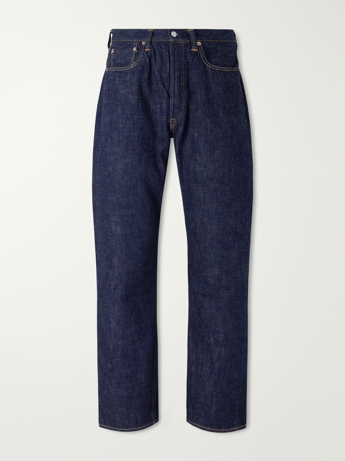 FULLCOUNT - 0105W Straight-Leg Selvedge Jeans - Blue