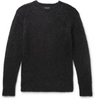 Howlin' - Secret Lover Slim-Fit Mohair-Blend Sweater - Black