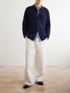 Officine Générale - Gareth Wool and Cashmere-Blend Cardigan - Blue