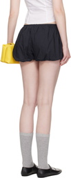 Sandy Liang Navy Kayo Shorts