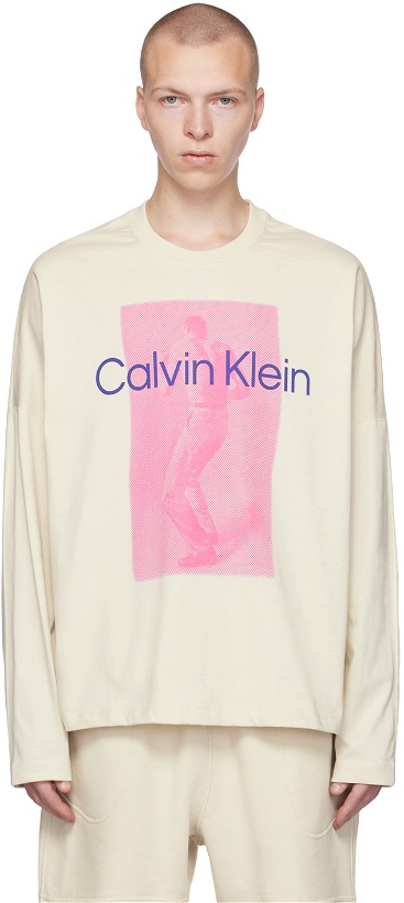 Photo: Calvin Klein Off-White Ruins Long Sleeve T-Shirt