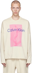 Calvin Klein Off-White Ruins Long Sleeve T-Shirt