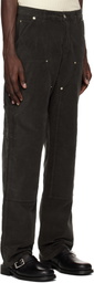 Wales Bonner Brown Kingston Trousers