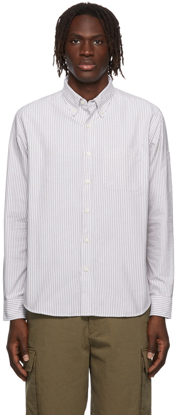 Photo: Noah Oxford Striped Shirt