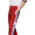 Martine Rose Red Motorcross Trousers