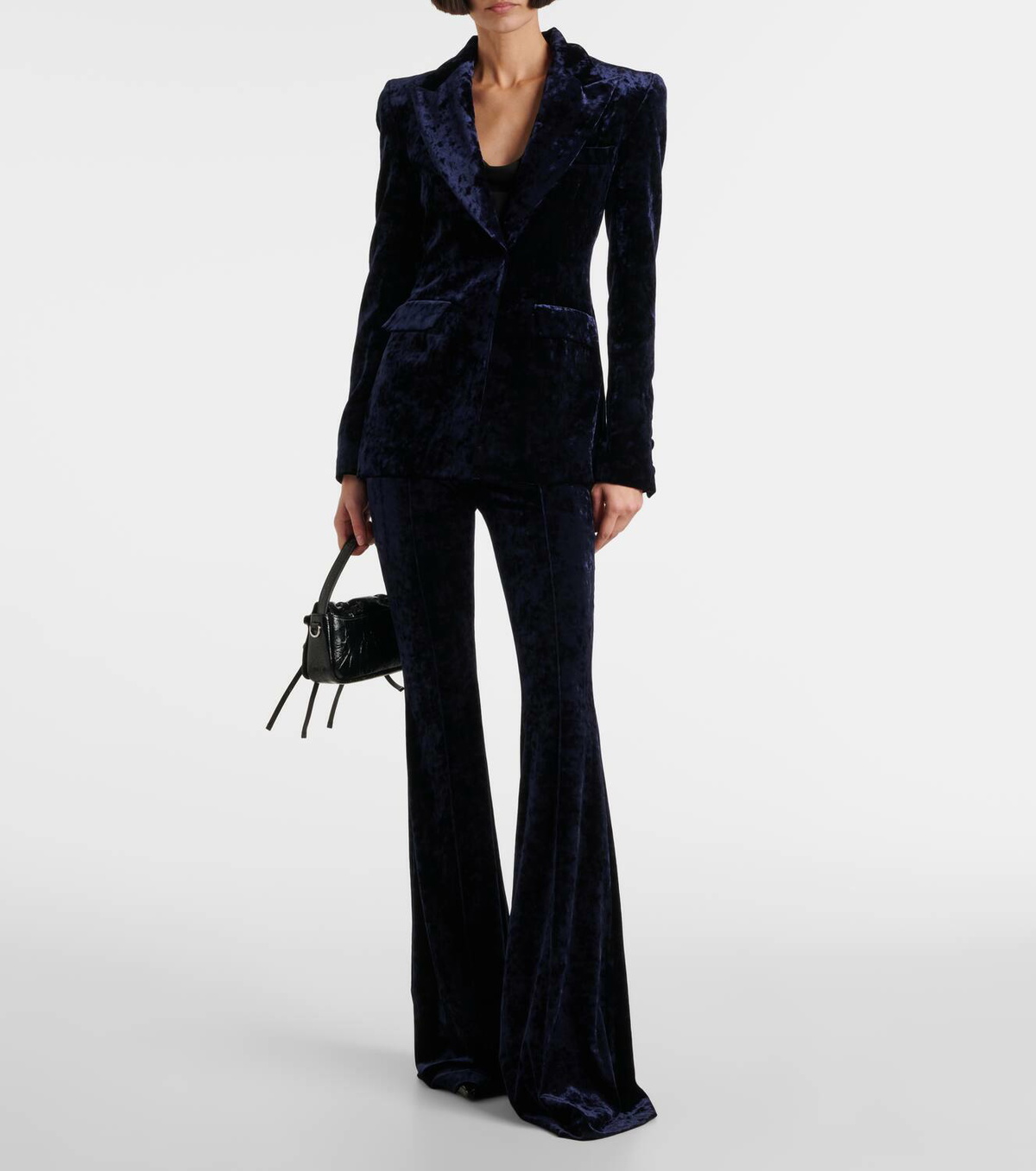 Alex Perry Velvet flared pants