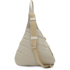 Jacquemus Beige Linen Le Voilier Backpack