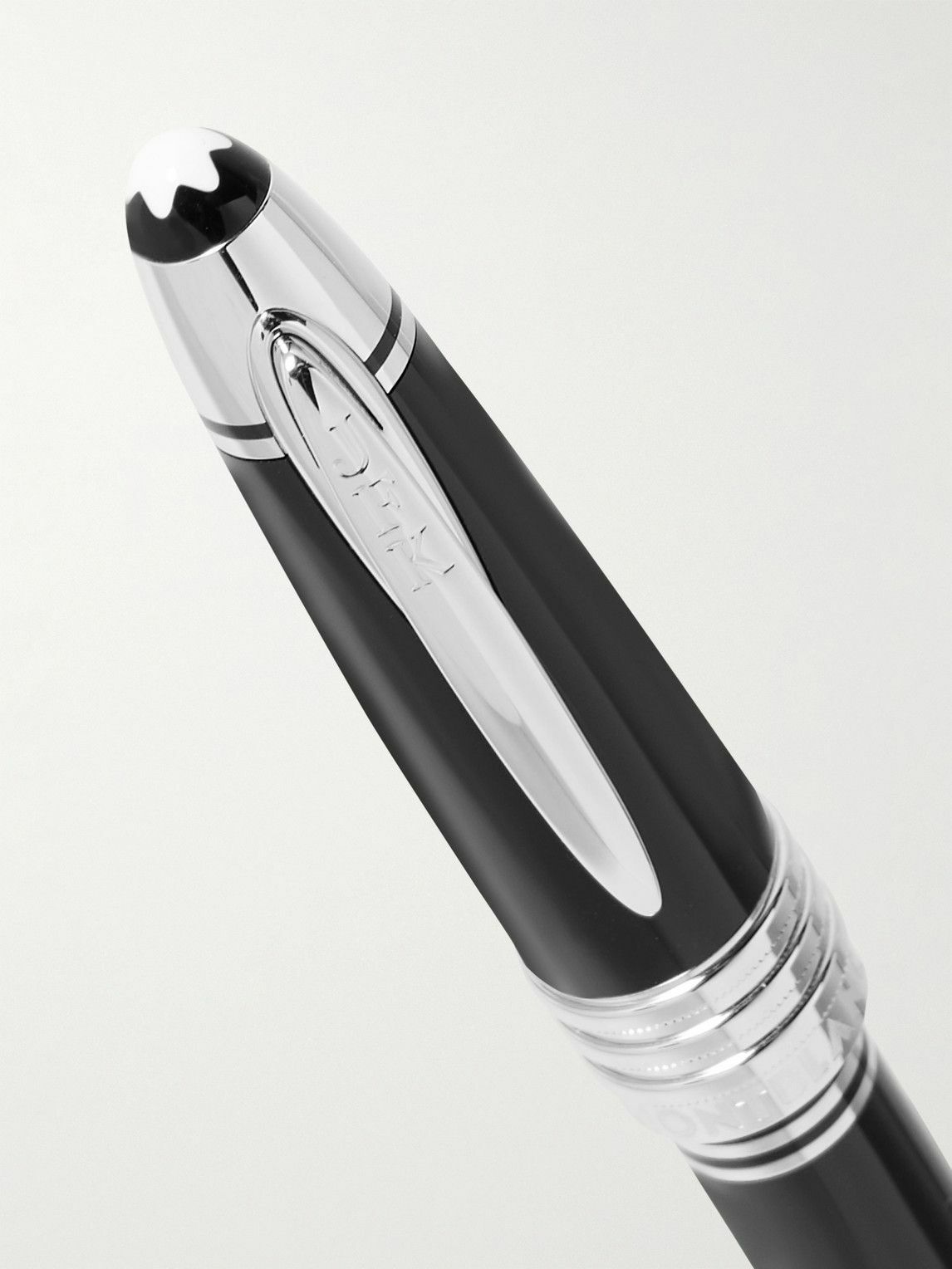 Montblanc - John F. Kennedy Resin and Platinum-Plated Fountain Pen