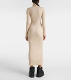 Goldbergh Mireille ribbed-knit maxi dress