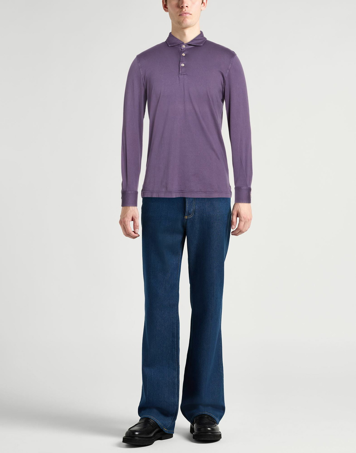 Fedeli Mens Polo shirt in Purple