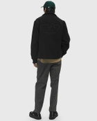 ØLÅF WOOL VARSITY COACH JACKET Black Mens Overshirt