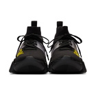 Givenchy Black Jaw Mid-Top Sneakers