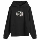 Uniform Experiment Men's Moire UE Hoodie in Black