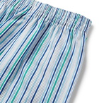 Derek Rose - Striped Cotton Boxer Shorts - Men - Multi