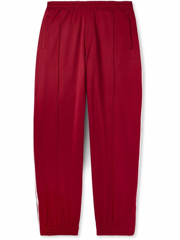 Photo: Wales Bonner - Essence Striped Tech-Jersey Track Pants - Red