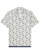 Orlebar Brown - Travis Camp-Collar Printed Voile Shirt - White