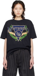 Rhude Black Montenegro Regatta T-shirt