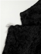 Raf Simons - Oversized Faux Fur Blazer - Black