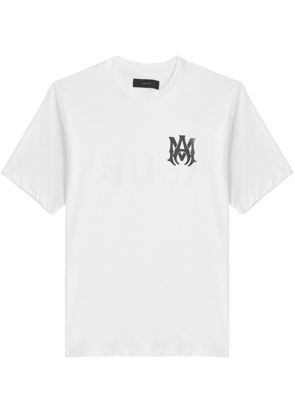 Photo: Amiri Core Logo-print Cotton T-shirt White