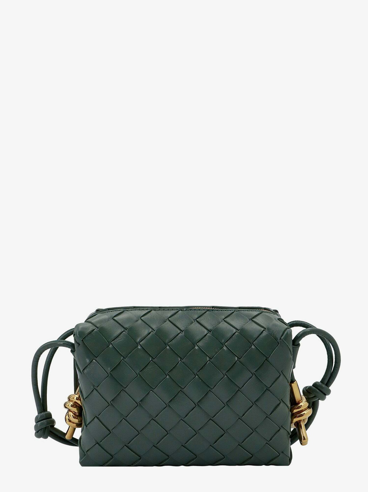Bottega Mini Loop Camera Bag Green Womens Bottega