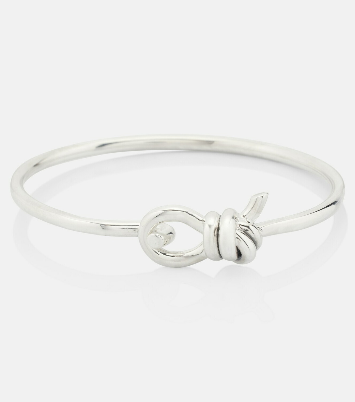 Bottega Veneta Knot sterling silver bracelet