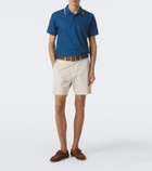 Burberry Burberry Check cotton piqué polo shirt