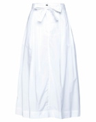 Jucca Womens Midi skirt in White