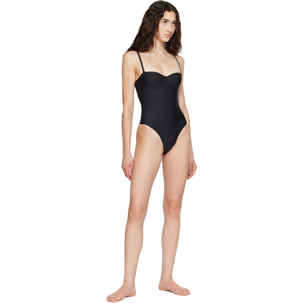 SKIMS Black SKIMS Body Underwire Thong Bodysuit