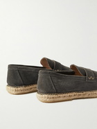 Frescobol Carioca - Marcelo Suede Loafers - Gray