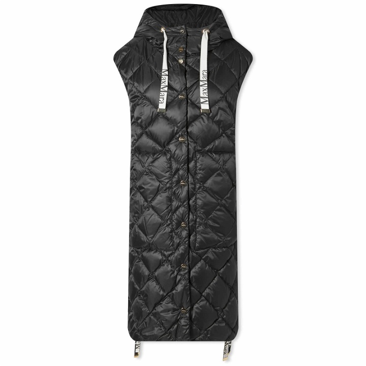 Photo: Max Mara Women's Sisoft Quilted Gilet in Black