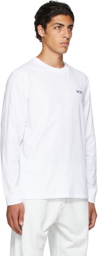 Wood Wood White Jon Pilkington Mark Long Sleeve T-Shirt