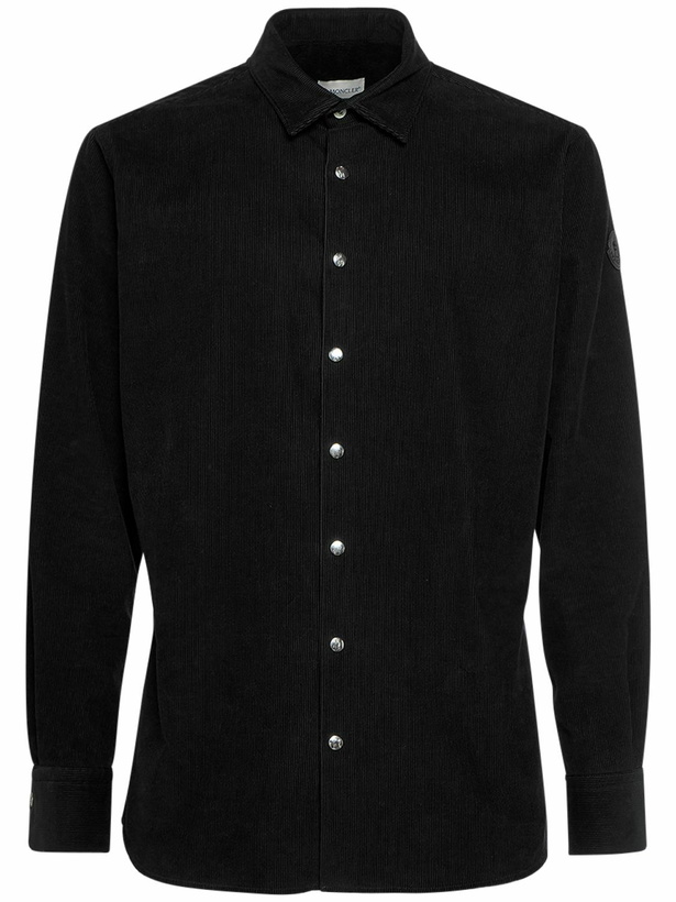 Photo: MONCLER - Cotton Corduroy Shirt