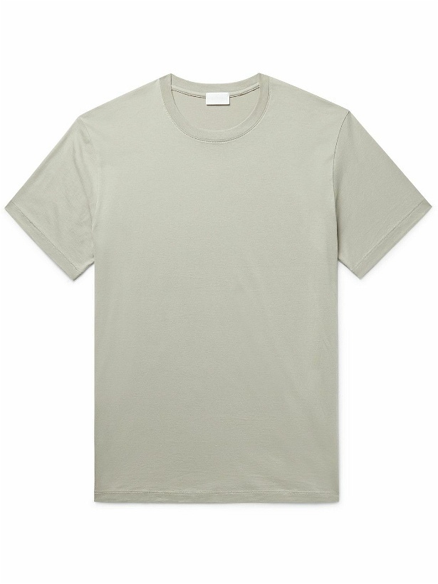 Photo: Handvaerk - Pima Cotton-Jersey T-Shirt - Brown