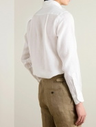 Kingsman - Drake's Linen Shirt - White