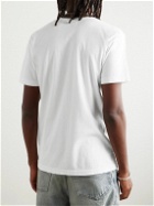 Local Authority LA - Pleasure Point Printed Cotton-Jersey T-Shirt - White