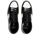 Saint Laurent Men's SL-10H High Sneakers in Black/White