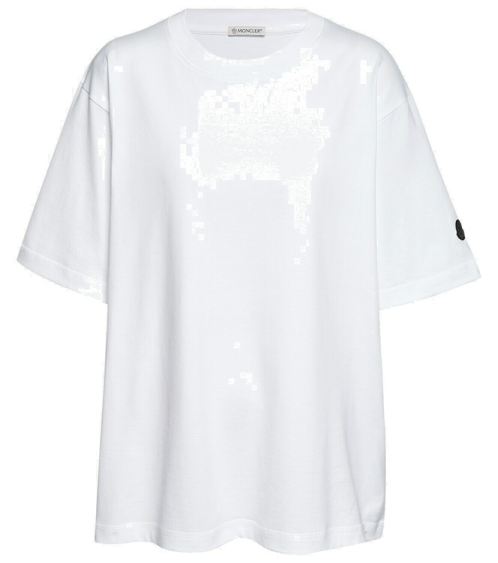Photo: Moncler Genius - x Alicia Keys printed cotton T-shirt