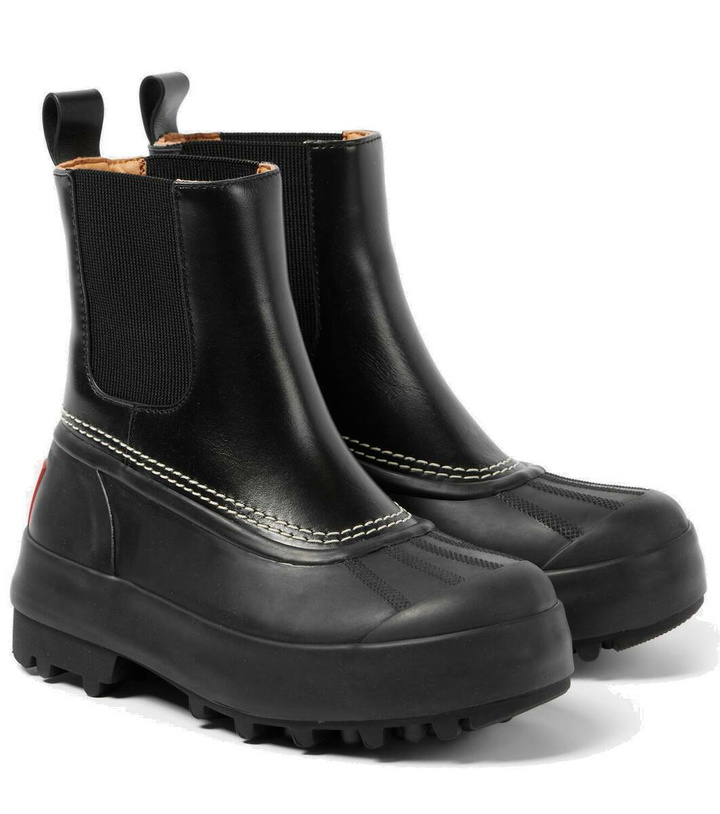 Photo: Proenza Schouler x Sorel Caribou leather Chelsea boots