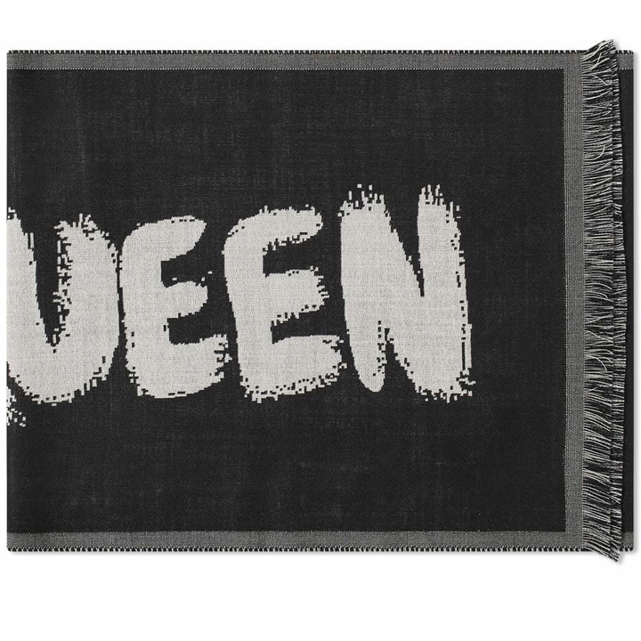 Photo: Alexander McQueen Oversize Graffiti Scarf