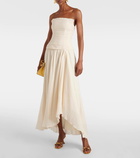 Staud Hightide cotton-blend maxi dress