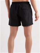 Solid & Striped - The Classic Mid-Length Swim Shorts - Black