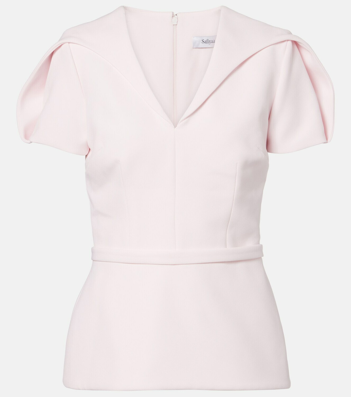 Safiyaa Leighton crêpe top