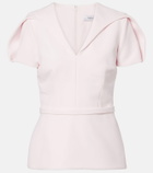 Safiyaa Leighton crêpe top