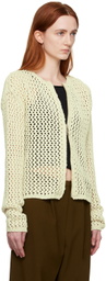 TheOpen Product Beige Zip Sweater