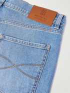 Brunello Cucinelli - Iconic Slim-Fit Stretch Jeans - Blue